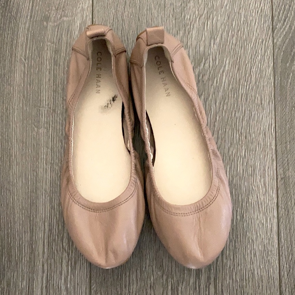 Size 6.5 Cole Haan Nude Ballet Flat
